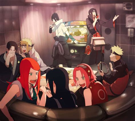 Download Team 7 In Karaoke Bar Wallpaper | Wallpapers.com