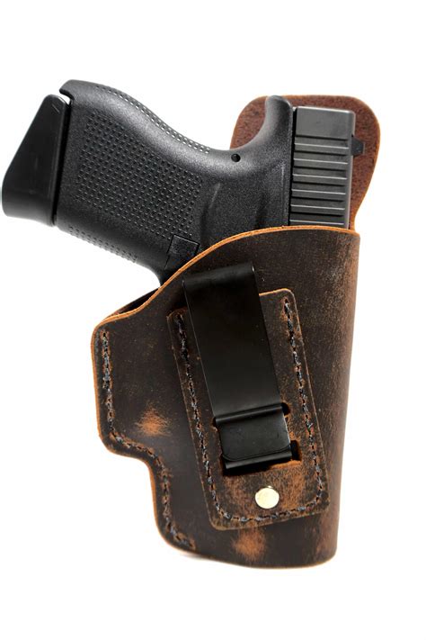 Glock 17 / 22 IWB Leather Holster - Lifetime Warranty - Made in U.S.A.