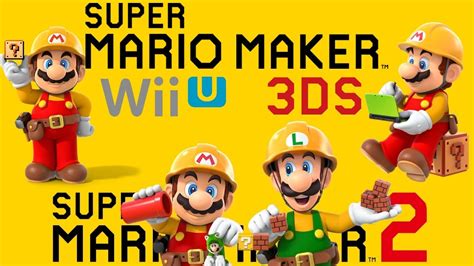 Super Mario Maker - All Trailers (2014-2019) - YouTube