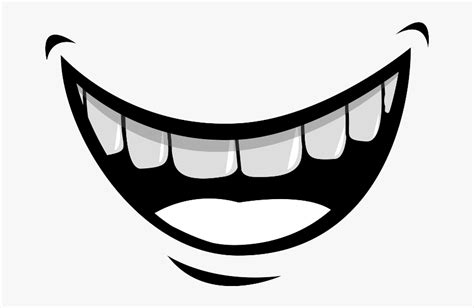 Mouth Cartoon Smile Clipart , Png Download - Smile Mouth Png ...