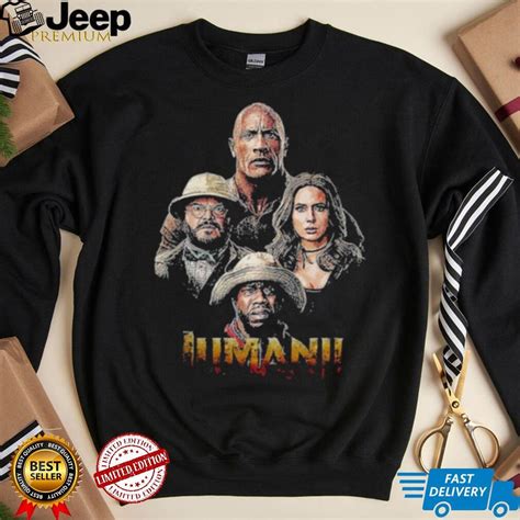 The Rock Jumanji Graphic Kevin Hart Comedy Shirt - teejeep