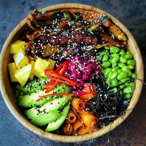 Healthy Poke bowl - The Happy Pear - Plant Based Cooking & Lifestyle