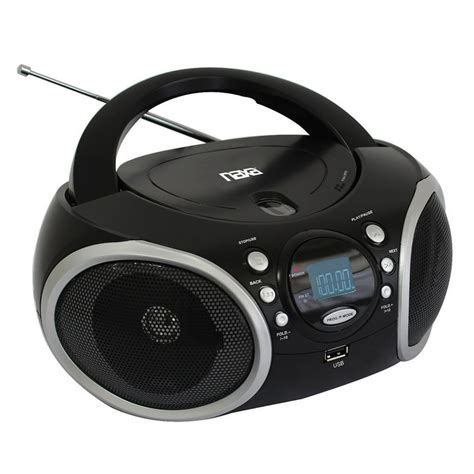 Naxa Portable MP3/CD Player with AM/FM Analog Radio & USB Input ...