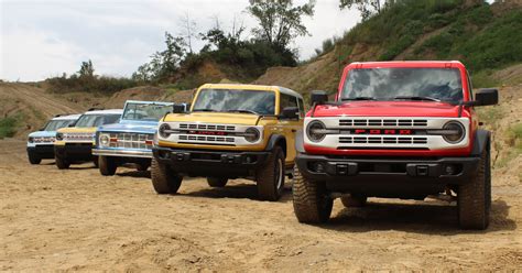 2023 Ford Bronco Heritage Editions: A Color-Keyed Homage To The OG ...