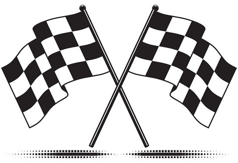 racing flag stand clipart - Clipground