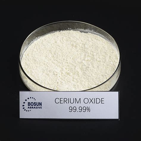 Cerium Oxide 99.99% - China Shanghai Bosun Abrasive