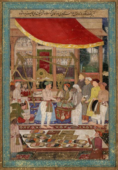 Children and Youth in History | Emperor Jahangir Weighing His Son ...