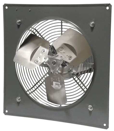 Wall Mount Panel Type Exhaust Fan 24 inch 1 Speed 5520 CFM 3 Phase P24 ...