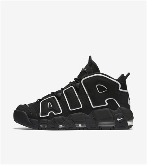 Air More Uptempo 'Black' Release Date. Nike SNKRS