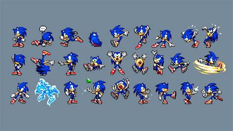 Sonic 1 Sprite Sheet