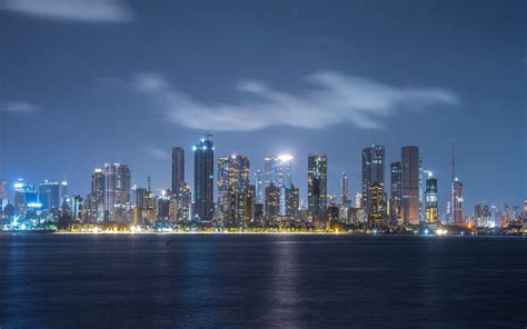 Mumbai Skyline, India ( pic credit: @ompsyram) : r/CityPorn