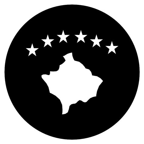 Flag For Kosovo Vector SVG Icon - SVG Repo