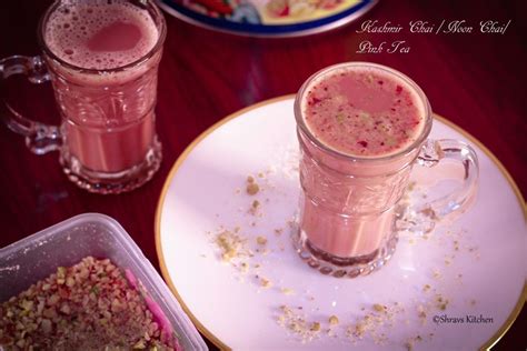 KASHMIRI PINK TEA | NOON CHAI RECIPE - SHRAVS KITCHEN | Recipe | Chai ...