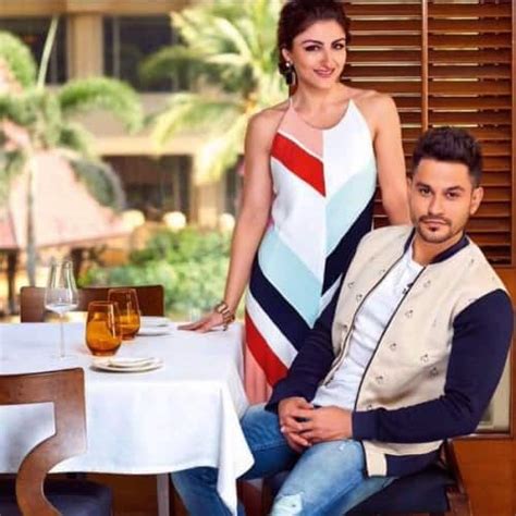 Soha Ali Khan with husband Kunal Khemu during shoot of Better Homes ...