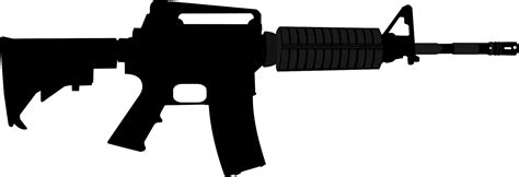 Ar Style Rifle Assault - Ar 15 Clipart - Png Download - Full Size ...