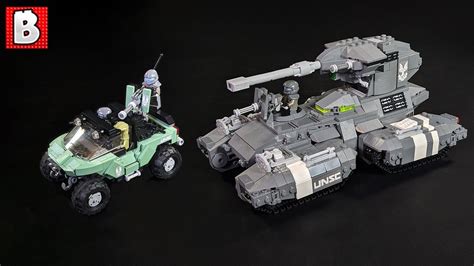 LEGO Halo Warthog and Scorpion Amazing Custom Builds!