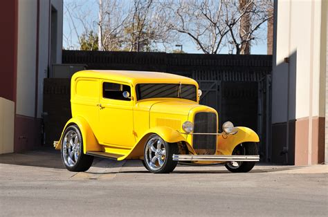 1932, Ford, Sedan, Delivery, Hotrod, Hot, Rod, Streetrod, Street, Usa ...