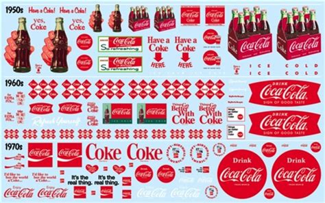 Scalehobbyist.com: Coca-Cola Decal Pack by Polar Lights Kits