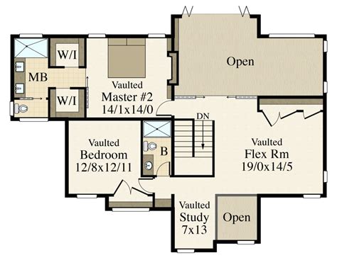 Modern 7 House Plan | Shed Roof Rustic Modern 2 Suite Home Design MM-2659