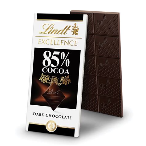 Lindt Excellence 85% Cocoa Dark Chocolate Candy Bar, 3.5 oz. - Walmart ...