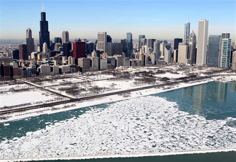 Chicago Snow Blizzard - Aerial Pictures - Assignment Chicago