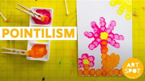 Easy Painting Activity for Kids: Pointilism! - YouTube