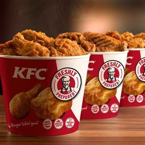 Kfc Bucket Meal Price List