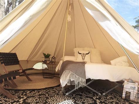 Interior inspiration #GlampingIsRad | Tents camping glamping, Tent ...