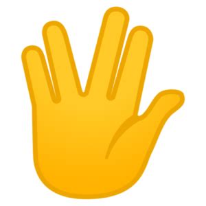 What does 🖖 - Vulcan Salute Emoji mean?