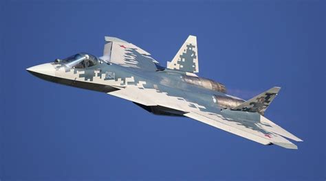 Seeing Half Of Russia's Su-57 Stealth Fighters Suddenly Go Airborne Was ...