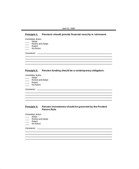 Decision Log Templates | 10+ Free Printable Word, PDF & Excel Formats ...