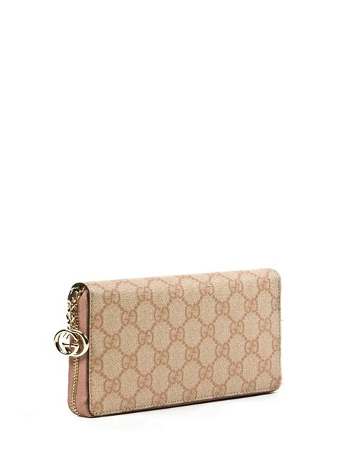 Gucci Wallet in Pink - Lyst