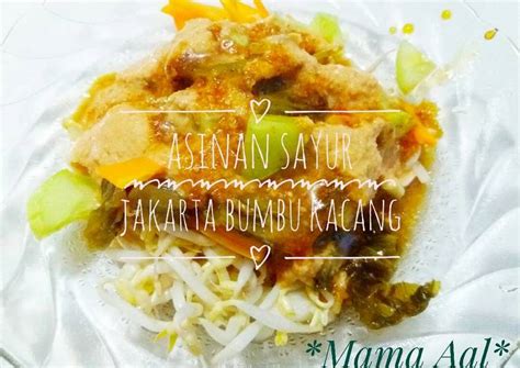 Resep Asinan Sayur Jakarta Bumbu Kacang oleh Eka Wahyuningsih - Cookpad