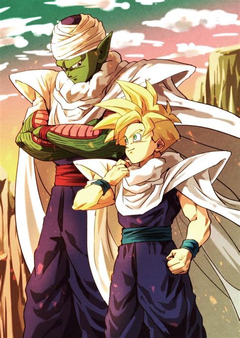 Gohan y Piccolo | Dragon ball image, Dragon ball art, Anime dragon ball ...