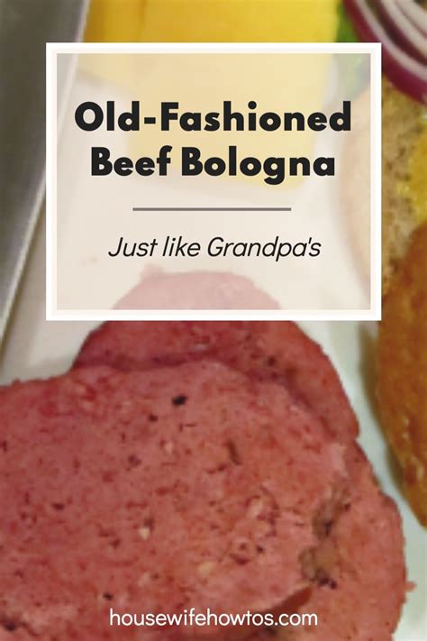 Bologna Recipe in 2021 | Bologna recipes, Homemade bologna, Homemade ...