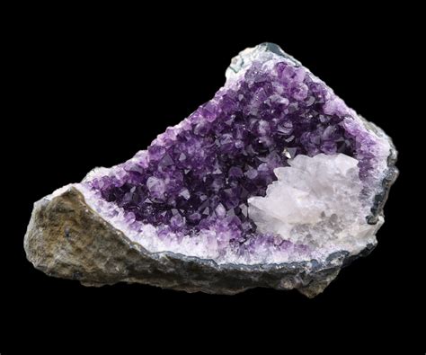 Amethyst Cluster with Milky Quartz 3" X 5" - Celestial Earth Minerals