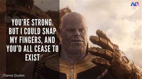 25 Shocking Thanos Quotes from Avengers Infinity War, Endgame & MCU