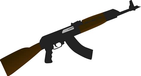 Ak-47 vector art 7486747 Vector Art at Vecteezy