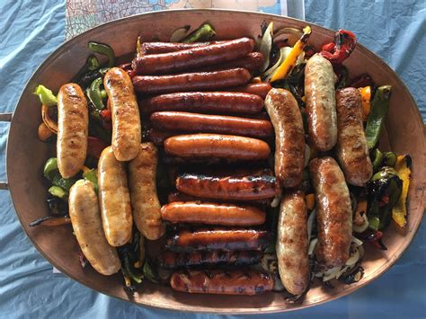 [Homemade] Sausage Platter : r/food