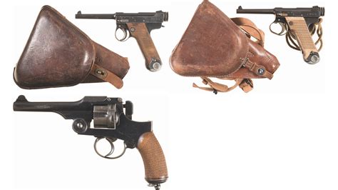 Three Imperial Japanese Military Handguns | Rock Island Auction