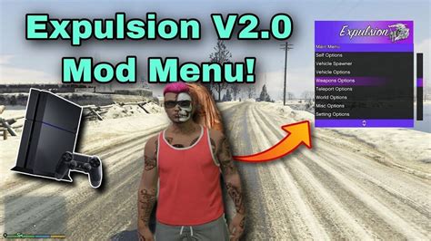 GTA 5 v1.35 Expulsion v2.0 Mod Menu for PS4 9.00 by LushModz | PSXHAX ...