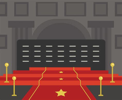 Red Carpet Vector Vector Art & Graphics | freevector.com