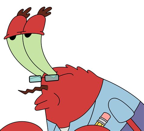 Mr. Krabs 'Come Again' Transparent | Mr. Krabs | Know Your Meme