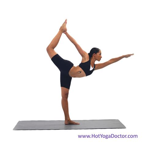 Dandayamana Dhanurasana | Standing Bow - Hot Yoga Doctor