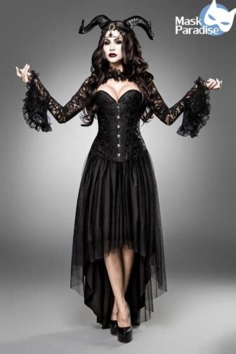 Gothic Demon Costume - Mask Paradise