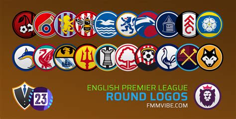 Round Logos - English Premier League - Football Manager 2023 Mobile ...