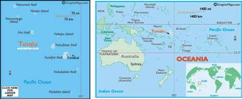 Tuvalu Map and Information, Map of Tuvalu, Facts, Figures and Geography ...