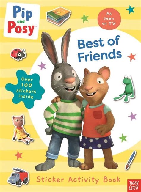 PIP AND POSY BEST OF FRIENDS STICKER ACTIVITY BOOK | Evripidis.gr