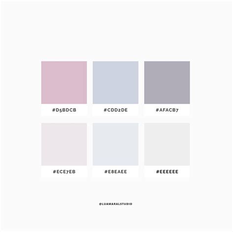 √ Aesthetic Color Codes