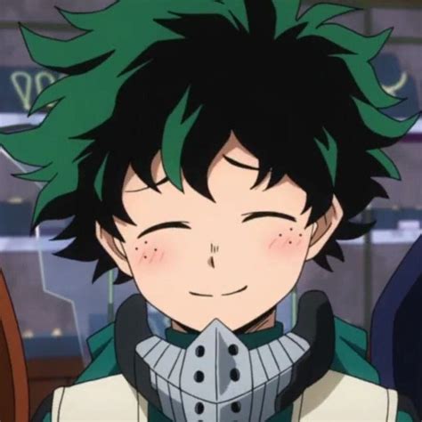 My Hero Academia Deku Smiling - Artsied